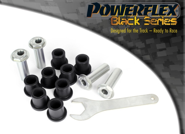For BMW Z3 Powerflex BLACK Rear Trailing Arm Bush Adj. PFR5-306GBLK - TMC Motorsport