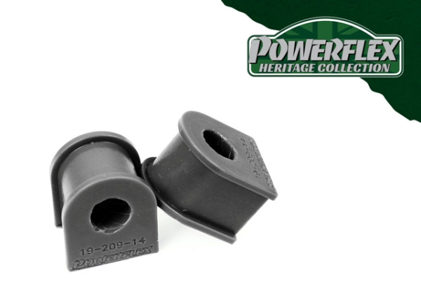 Powerflex Heritage Rear Anti-Roll Bar Mounting Bush 14mm Ford 3Dr RS Cosworth PFR19-209-14H - TMC Motorsport