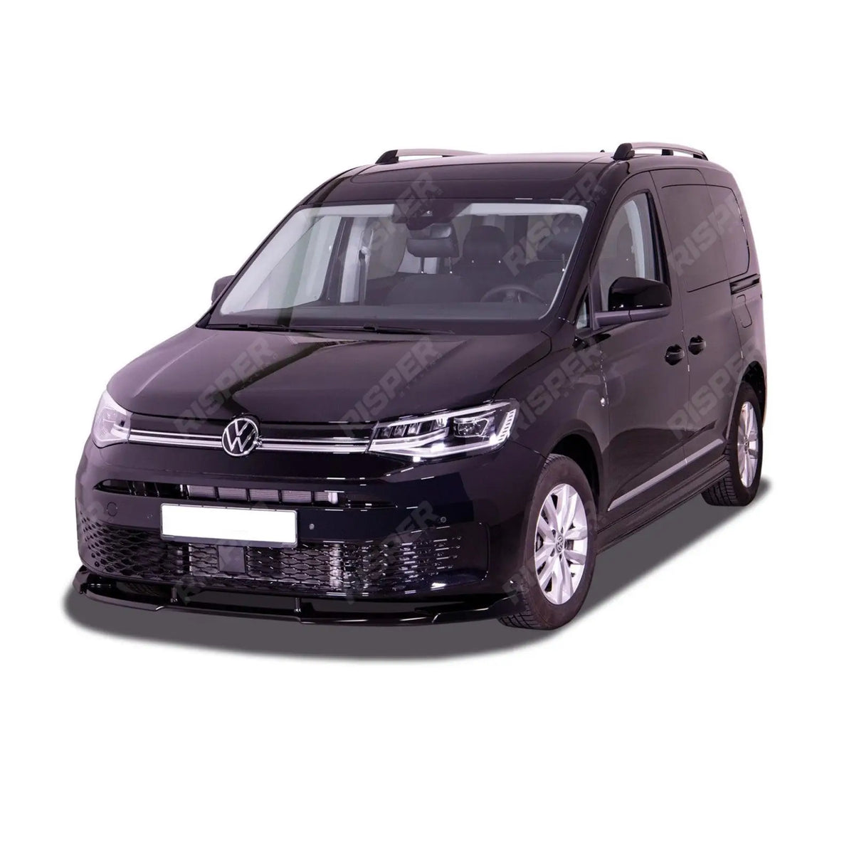 Gloss Black 'Edition' Side Skirt Splitters For Volkswagen Caddy 2020 Onwards
