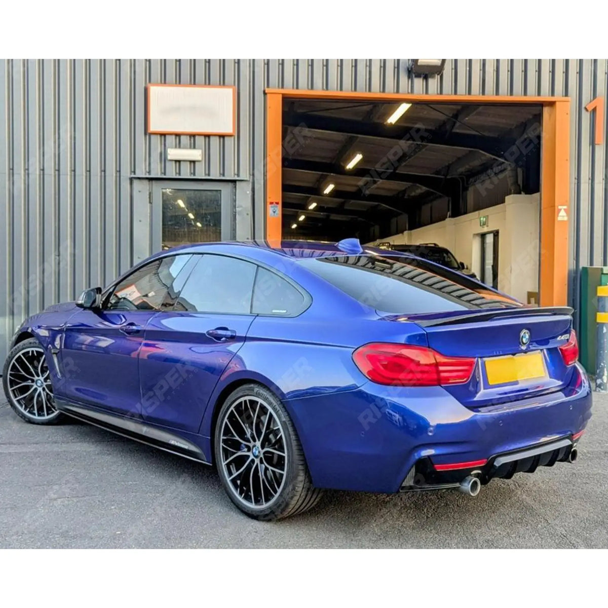 Gran Coupe MP Style Rear Spoiler In Carbon Look For Bmw 4 Series F36 M Sport 2014-2020