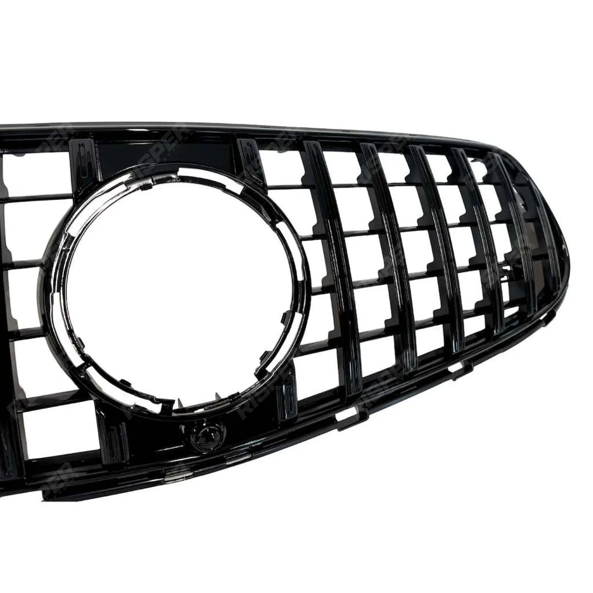 GT Style Front Grille In Gloss Black For Mercedes GLC W254 2023+