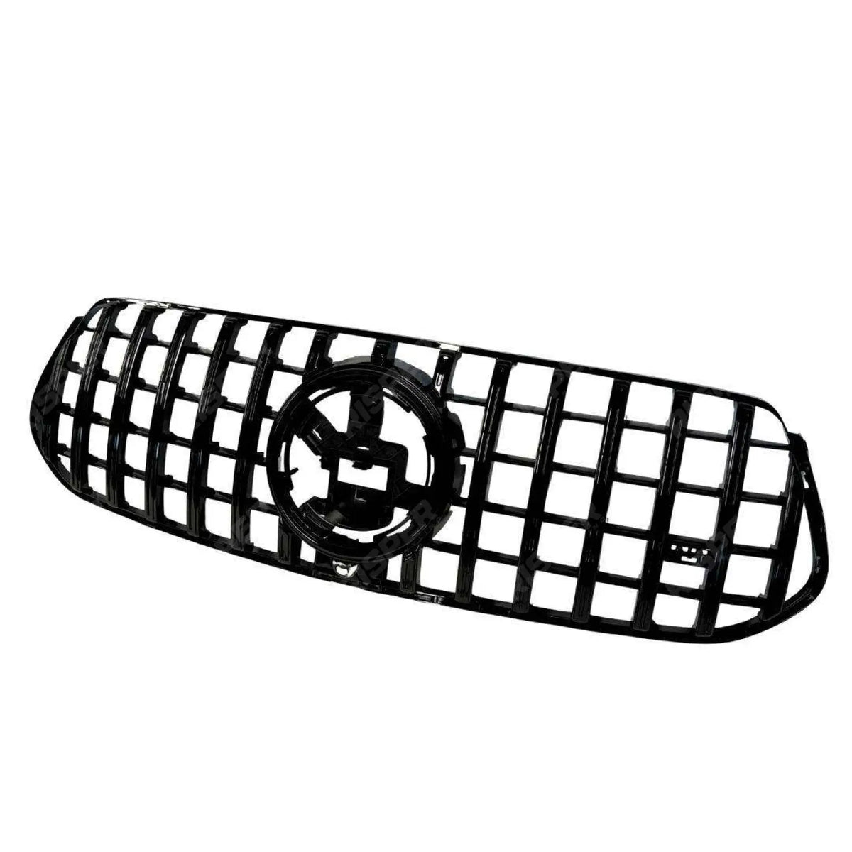 GT Style Front Grille In Gloss Black For Mercedes GLE W167 2020-2023