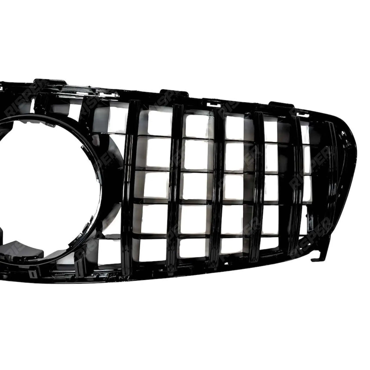 GT Style Grille In Gloss Black For Mercedes GLA W156 2017-2019