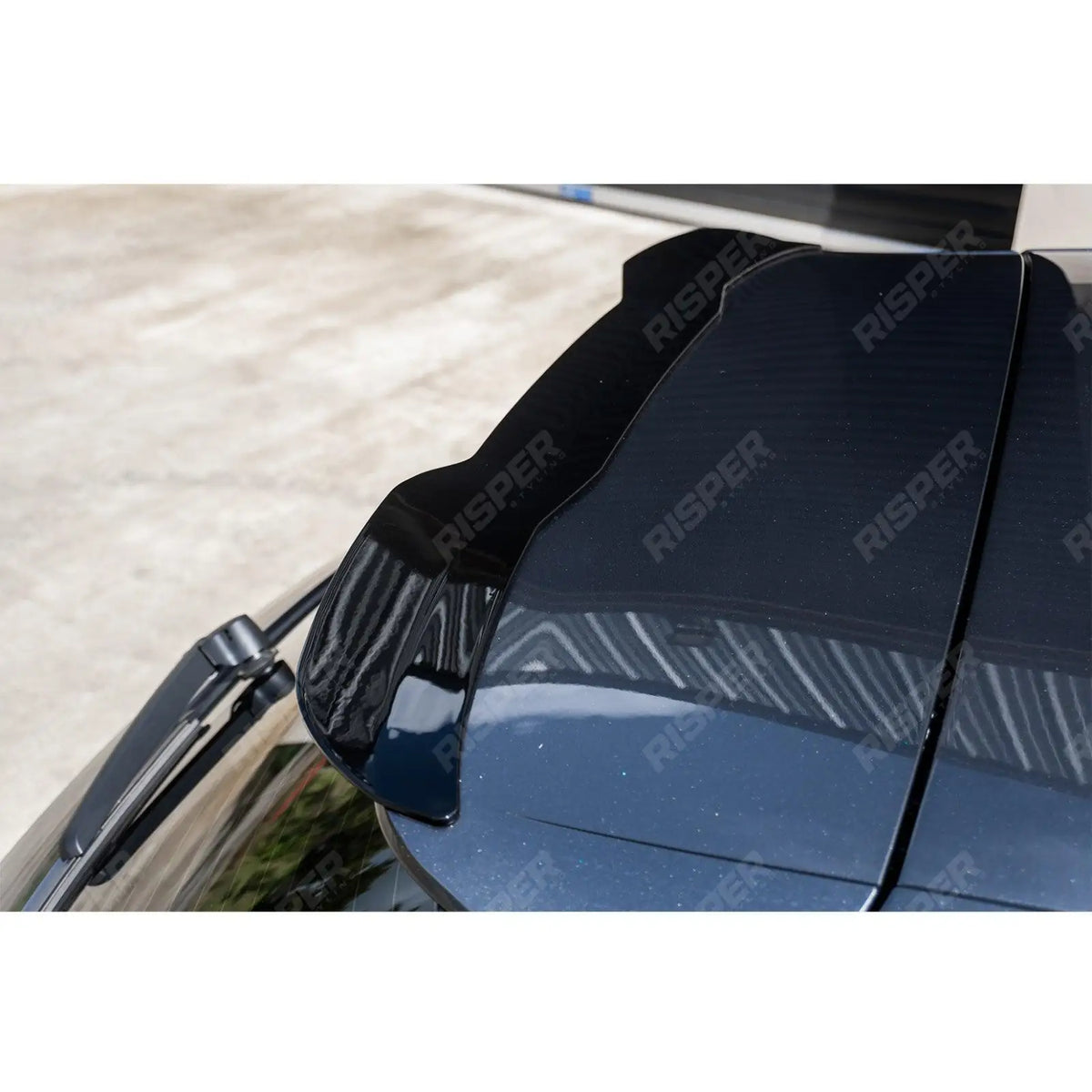 Hatch Rear Spoiler Cap In Gloss Black For Audi A3 (8V) 2014-2020