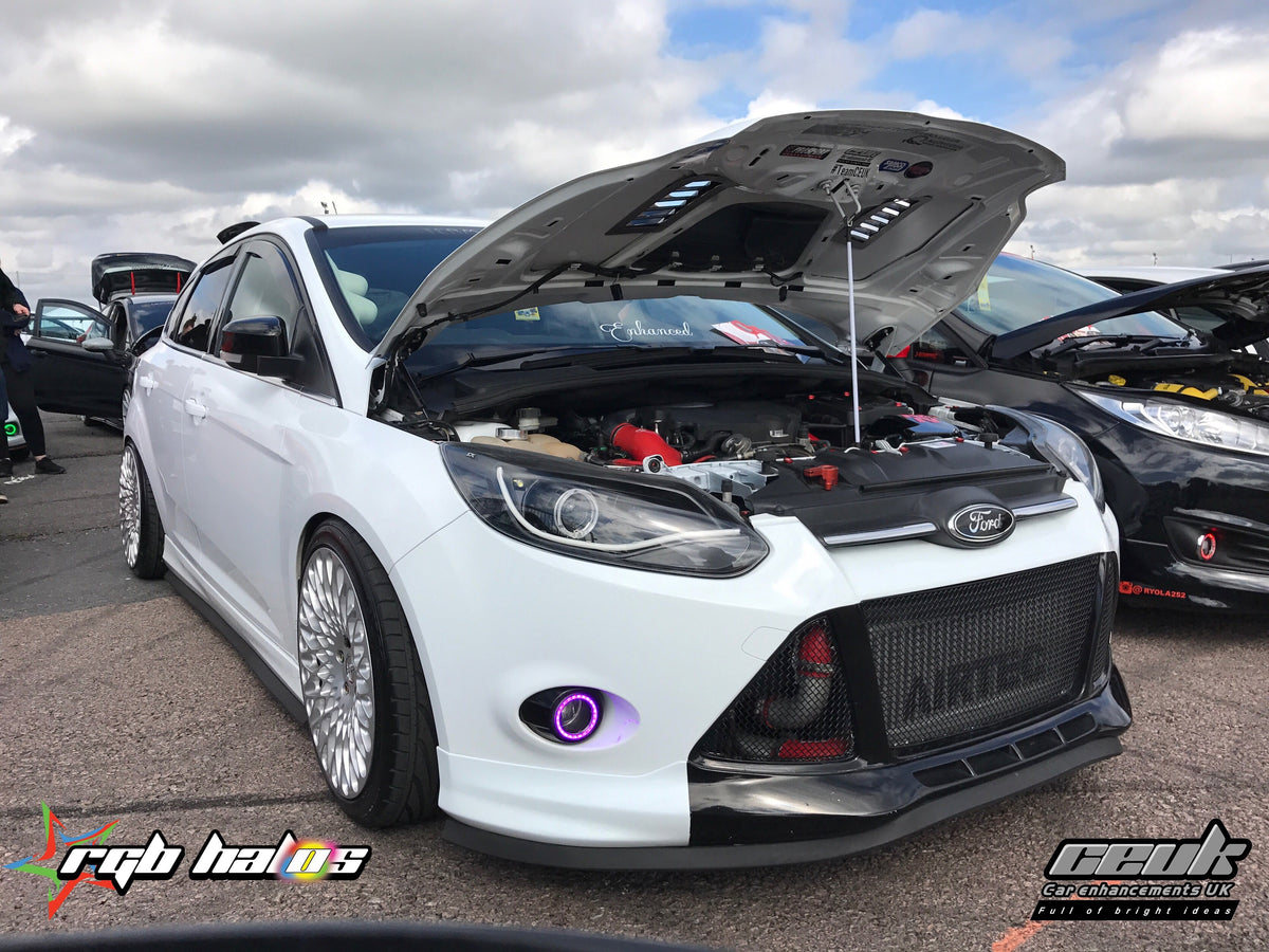 RGB Halo Fog Light Rings – 70mm/60mm App Controlled | CEUK