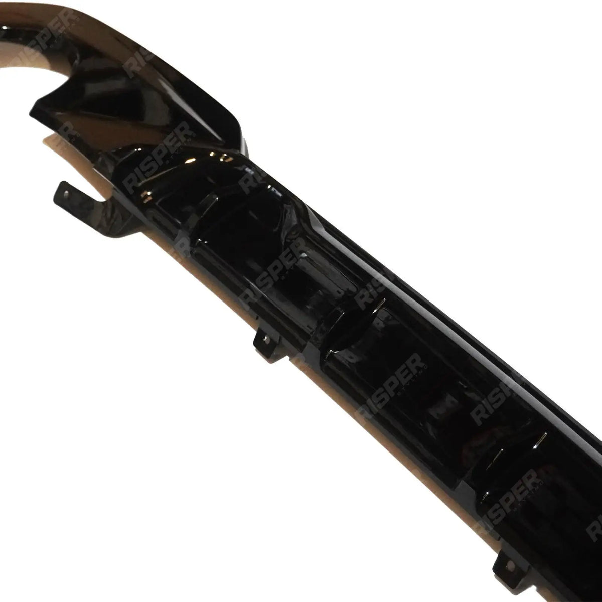 M Sport Rear Diffuser Dual Exit In Gloss Black For BMW 3 Series G20 2019-2021 - (Pre-LCI)