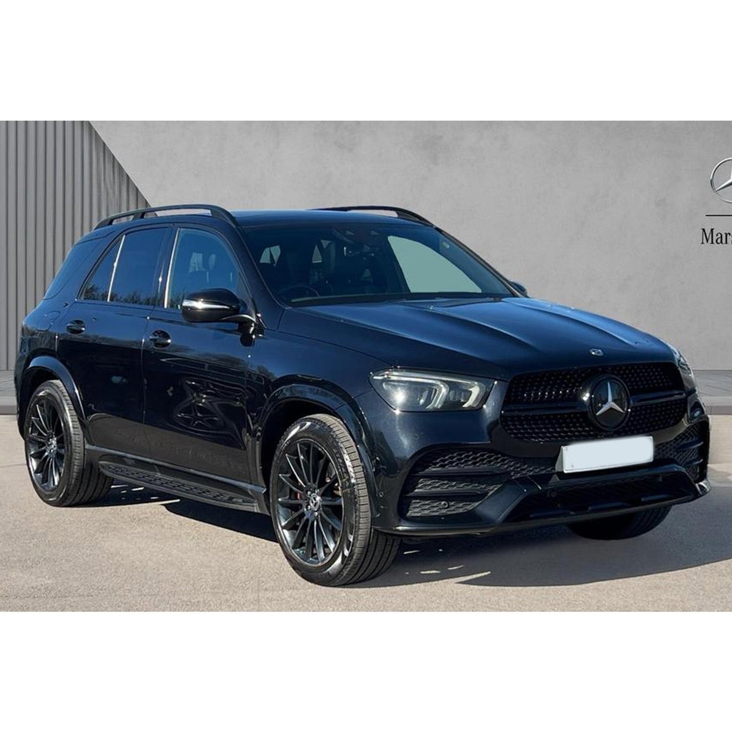 MERCEDES BENZ GLE W167 2020 ON OE STYLE RUNNING BOARDS “ SIDE STEPS “ PAIR “ IN BLACK - TMC Motorsport