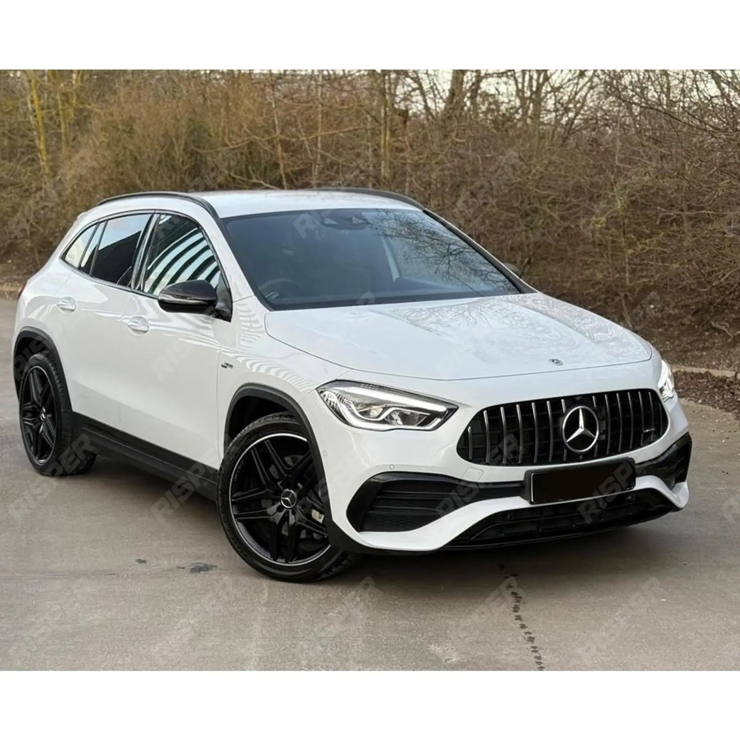 Mercedes GLA X247 2020+ - All Black Panamericana GT-R Style Front Grill