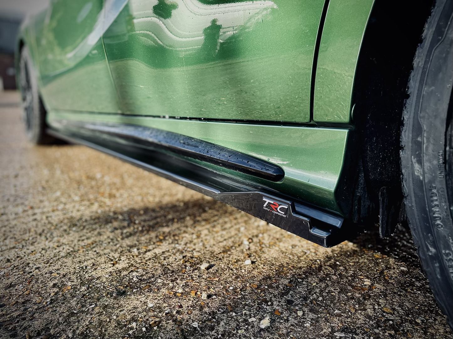 Mercedes A45 AMG W176 Pre Facelift Non-Aero - Side Skirt Splitters - TMC Motorsport