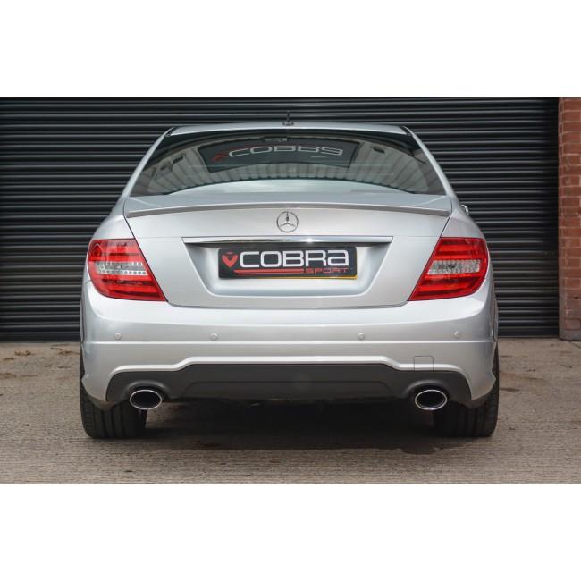Cobra Sport Mercedes W204 C200/C220/C250 (Diesel) 350 Dual Performance Exhaust - TMC Motorsport