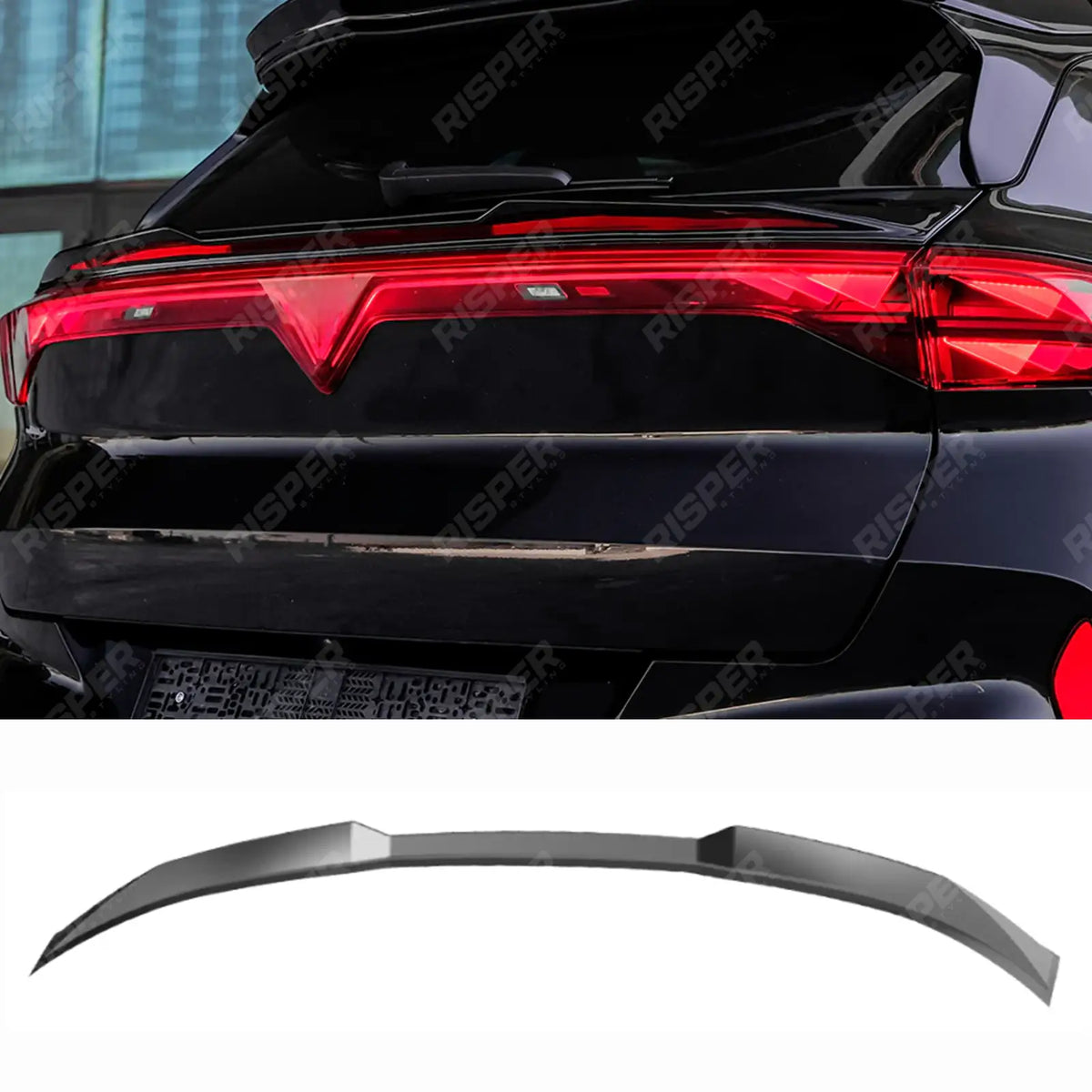 Mid Spoiler In Gloss Black Cupra Terramar MK1 2025 On