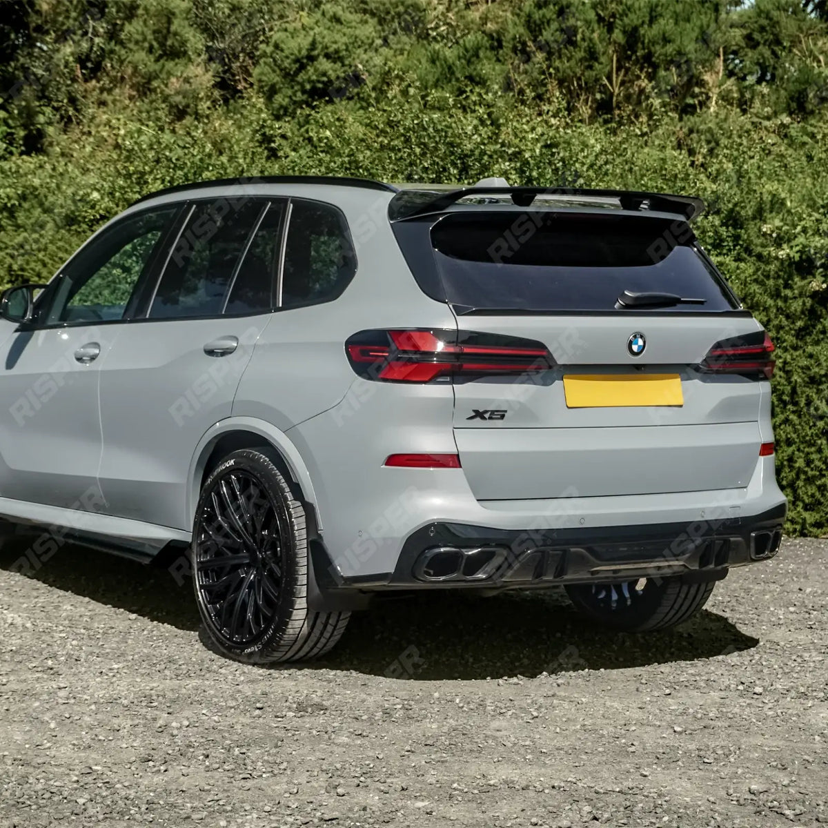 Mid Spoiler In Gloss Black For BMW X5 G05 2018 On