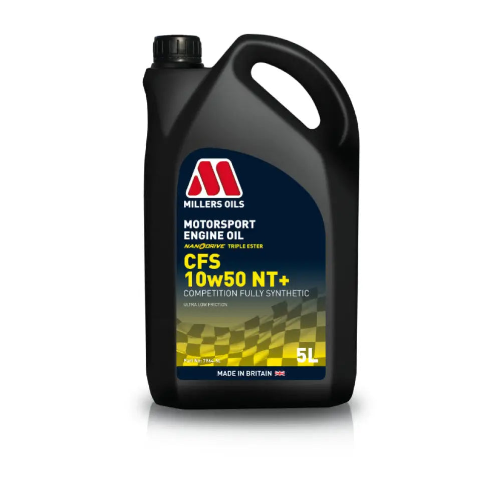Millers Oils NANODRIVE CFS 10w50 NT+ Fully Synthetic Engine Oil - TMC Motorsport