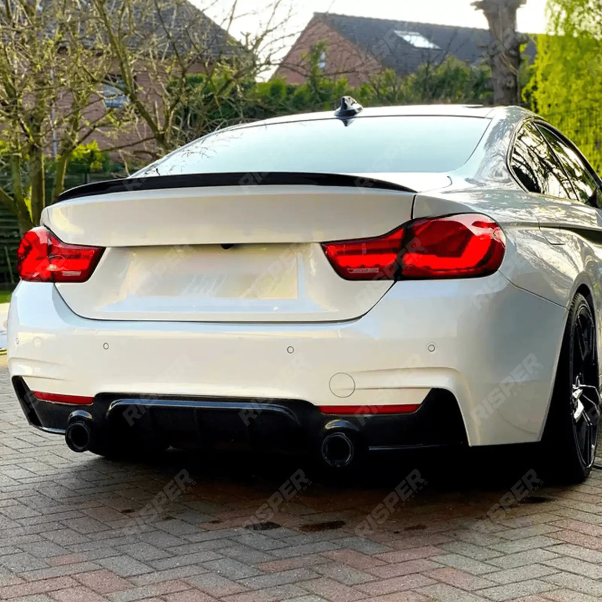 MP Style Rear Spoiler In Matt Black For BMW 4 Series F36 Gran Coupe 2014-2020