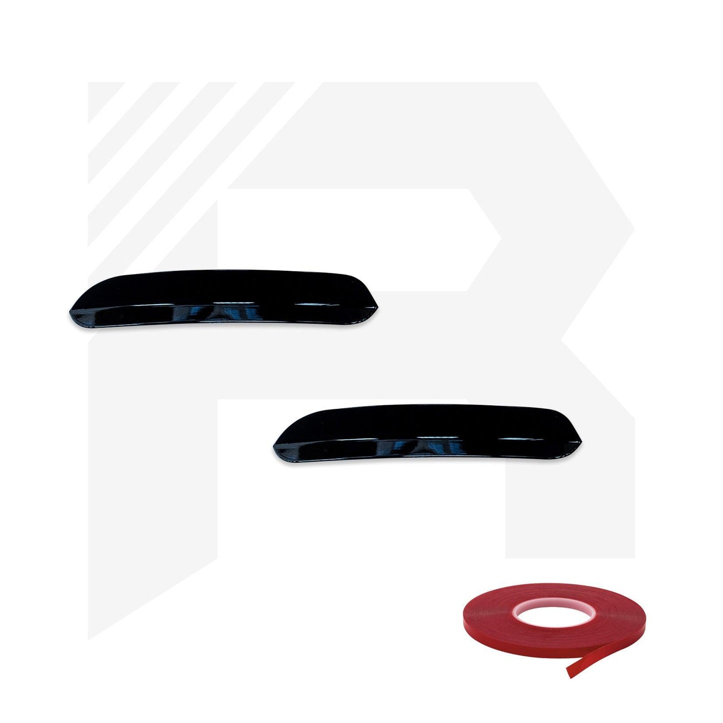 Oettinger Style Gloss Back Spoiler Cap Extensions For Golf / Polo / A3 All Oettinger Style Spoilers - TMC Motorsport