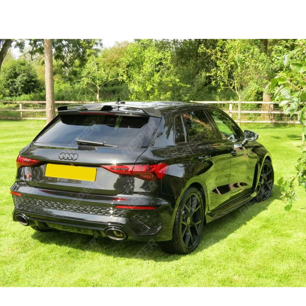 Oettinger Style Gloss Black Rear Spoiler For Audi A3 8Y Hatch 2021+