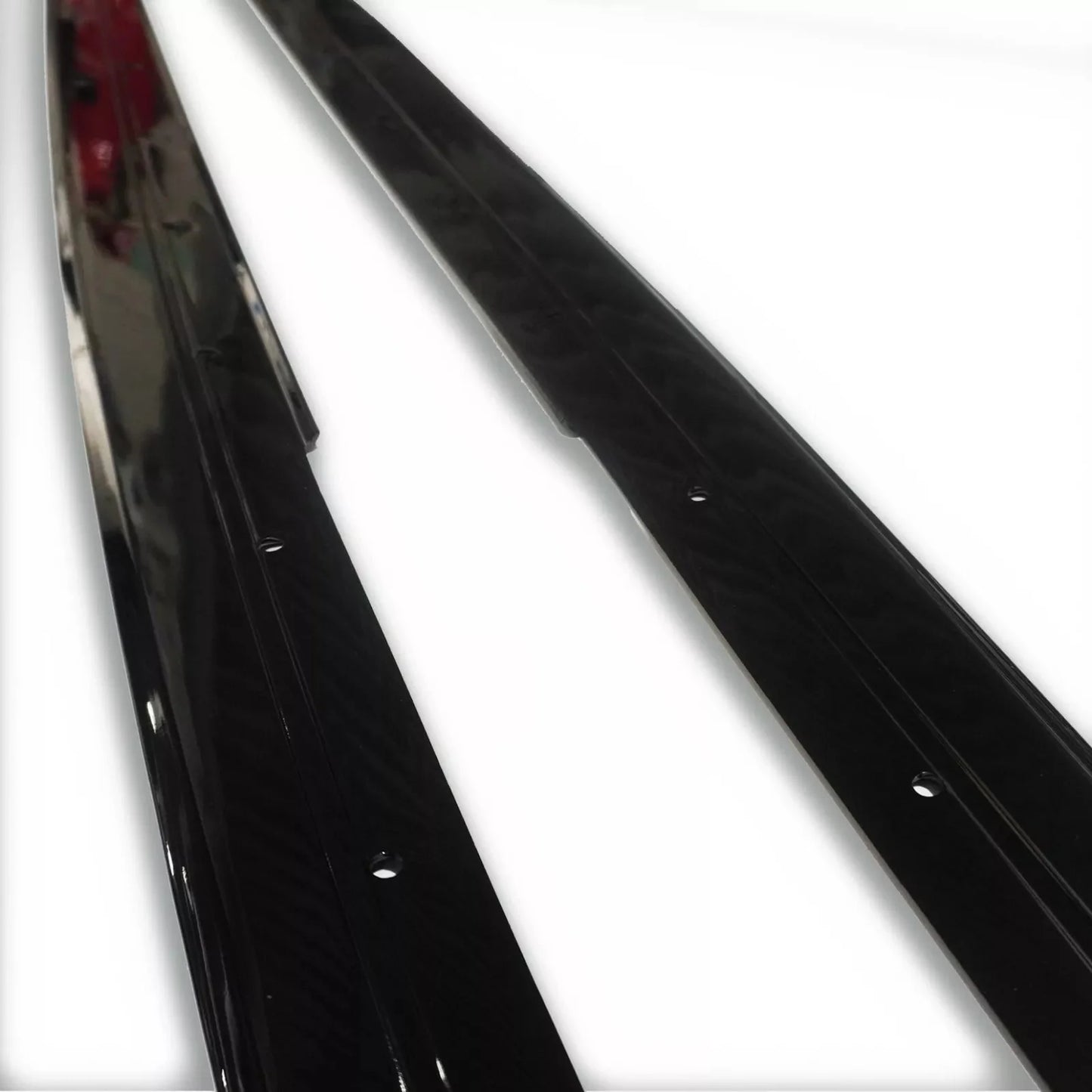 BMW 3 Series F30 F35 M Sport Side Skirt Splitters - Gloss Black - TMC Motorsport