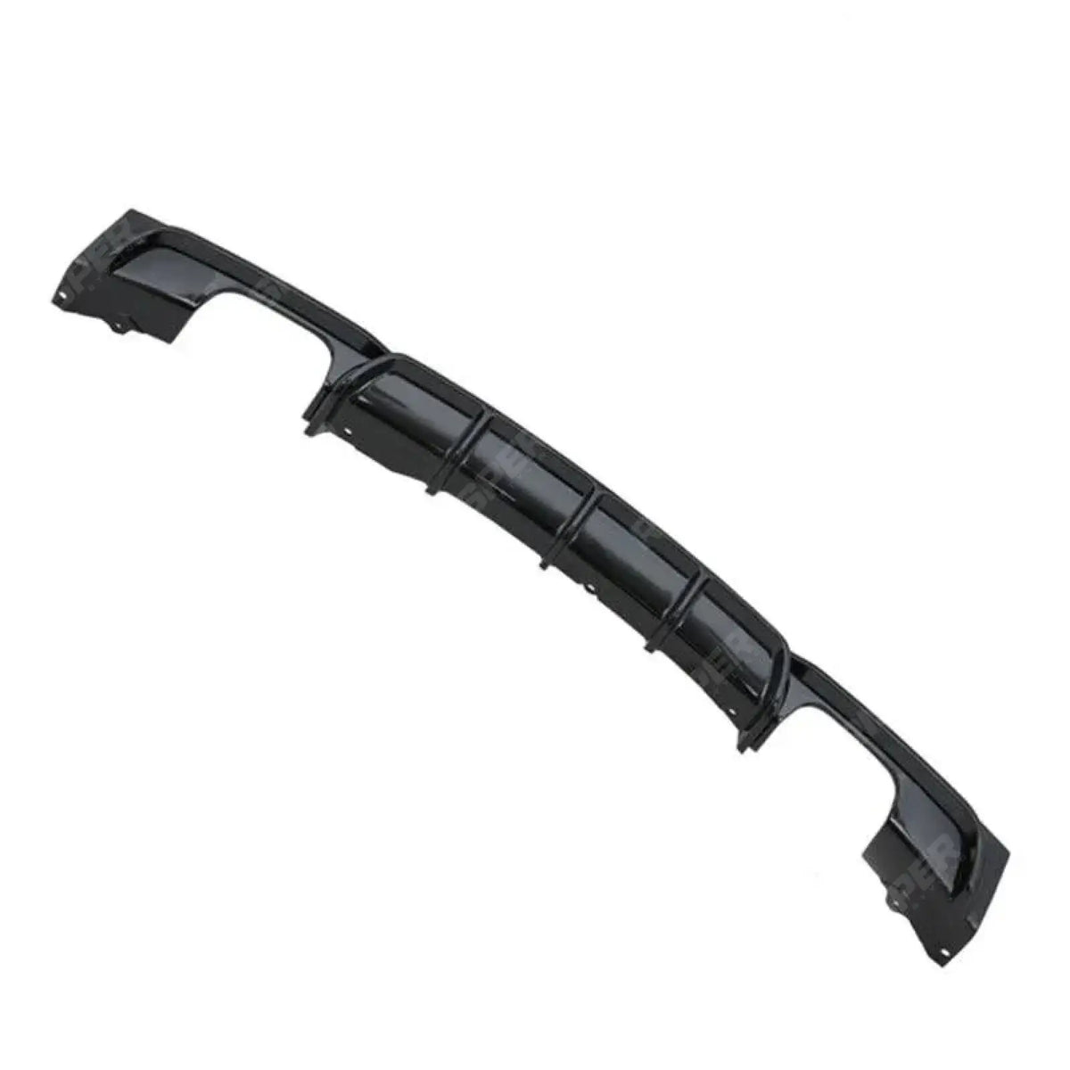 Quad Exit Rear Diffuser Gloss Black For Bmw F30 F35 M Sport