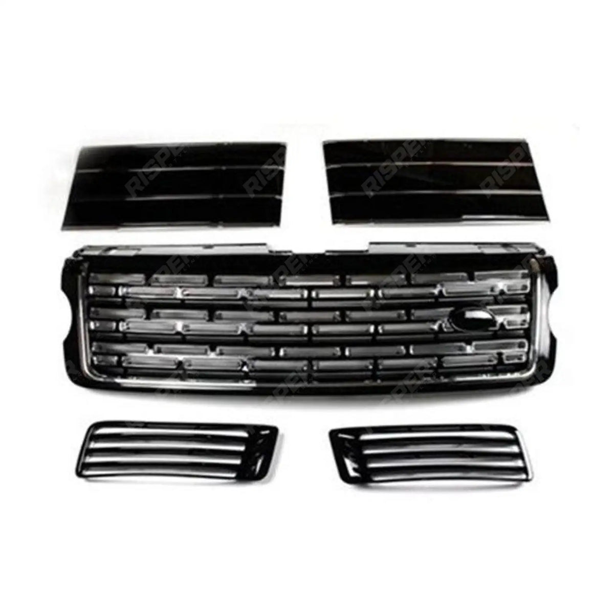 Grille Body Kit Trims In Black/Silver For Range Rover Vogue 2013 - 2017 – Sv Autobiography