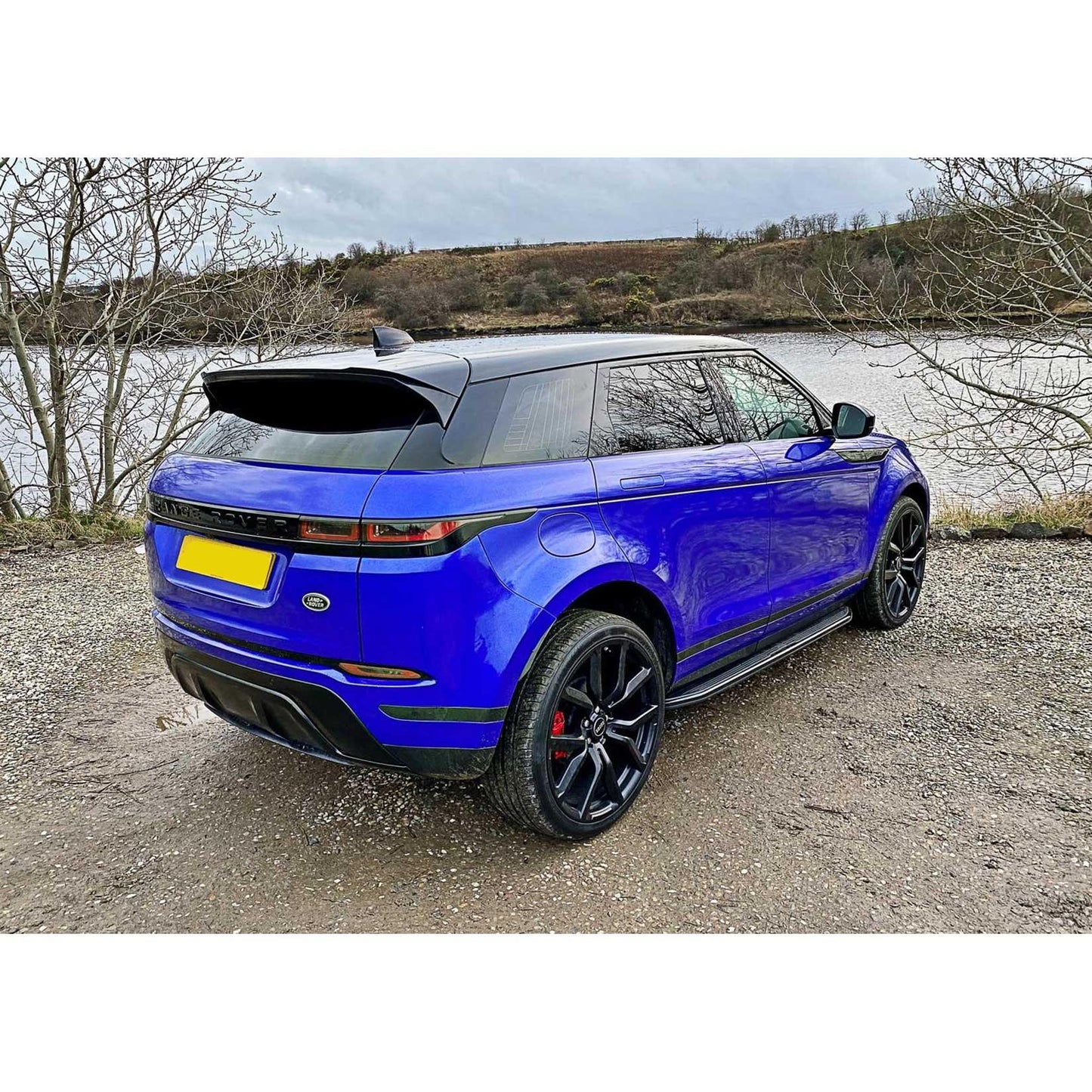 Range Rover Evoque 2018 On Oe Style Running Boards Black Side Steps - TMC Motorsport