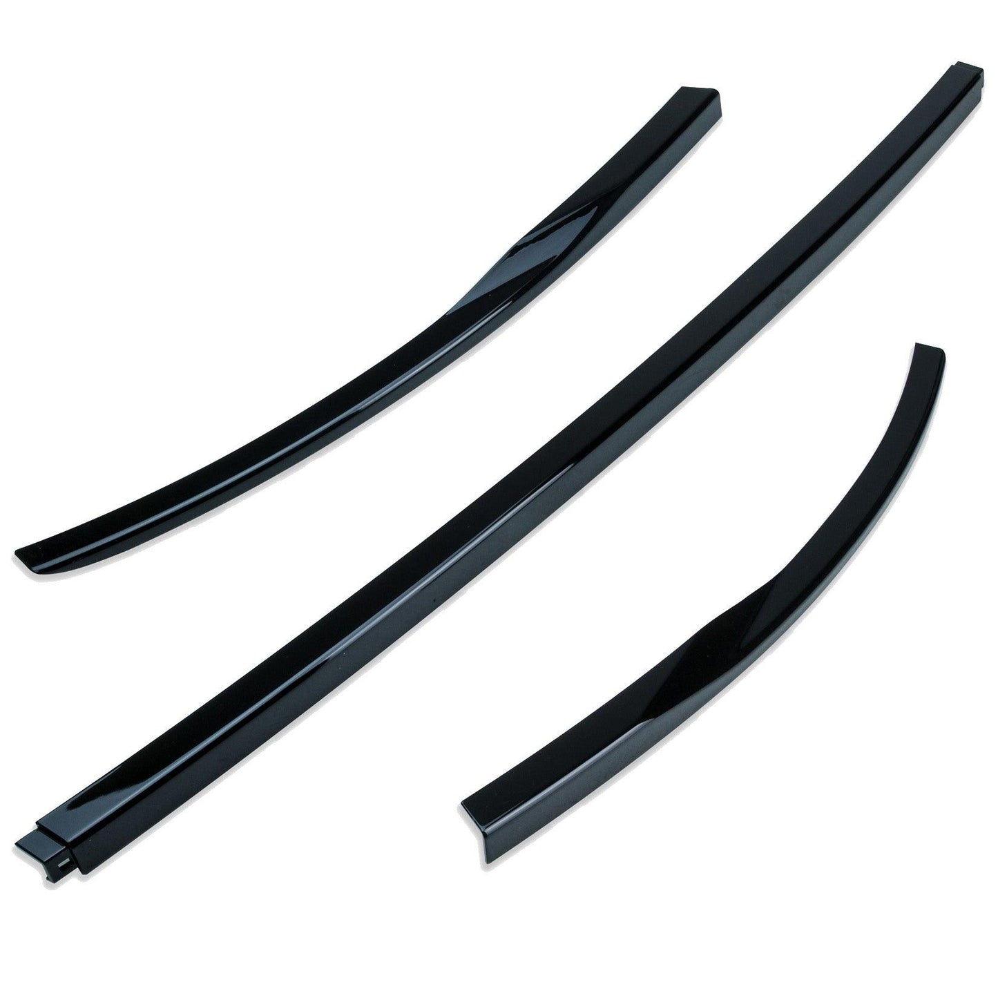 Range Rover Vogue 2018 On Front Bumper Moulding In Gloss Black - TMC Motorsport