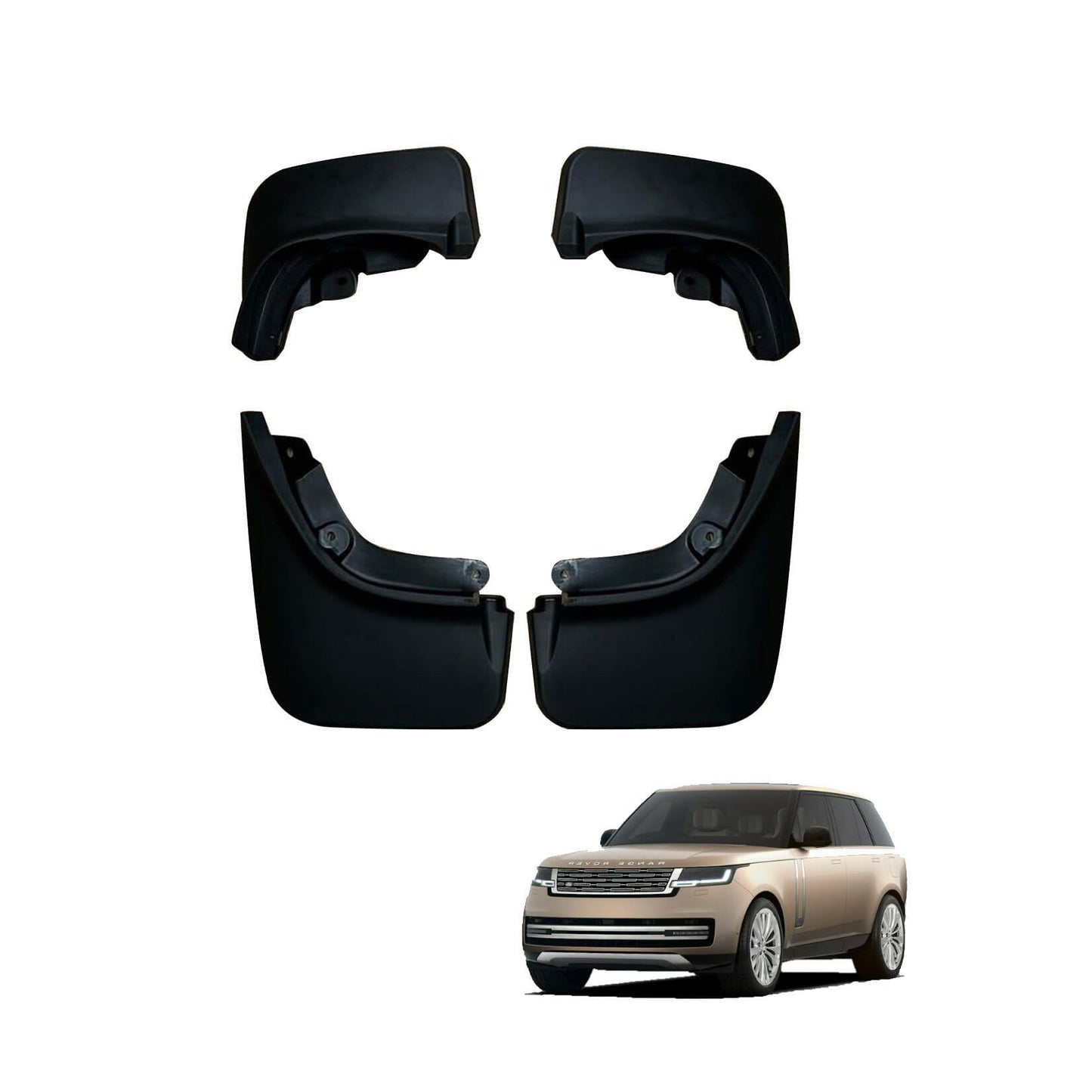 Range Rover Vogue 2023 On Stx Mud Flaps - TMC Motorsport