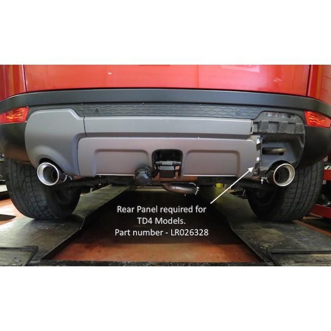 Cobra Sport Range Rover Evoque (SD4 / TD4) Rear Box Performance Exhaust - TMC Motorsport
