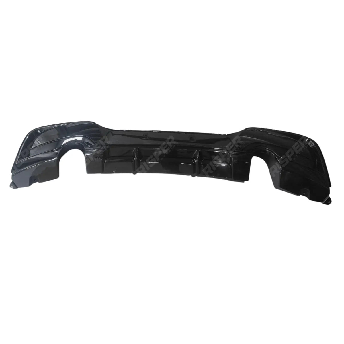 Rear Diffuser 0__0 In Gloss Black For Bmw 1 Series F20 M Sport Pre Lci 2012-2015