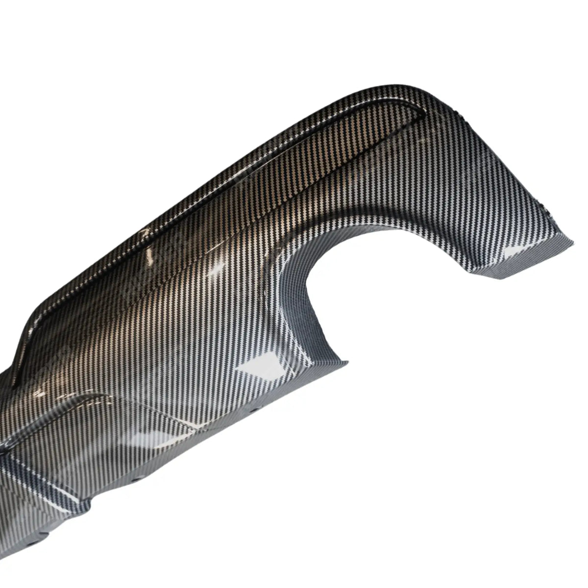 Rear Diffuser In Carbon Look 0____0 For Bmw 5 Series F10 M Sport 2009-2017