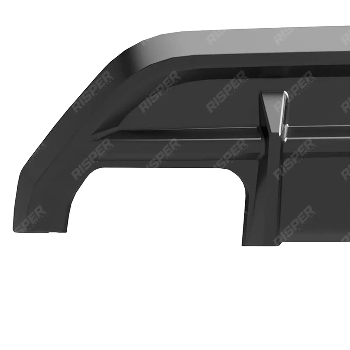 Rear Diffuser in Gloss Black For Audi A3 8y 2025 on S-line / S3 Sportback