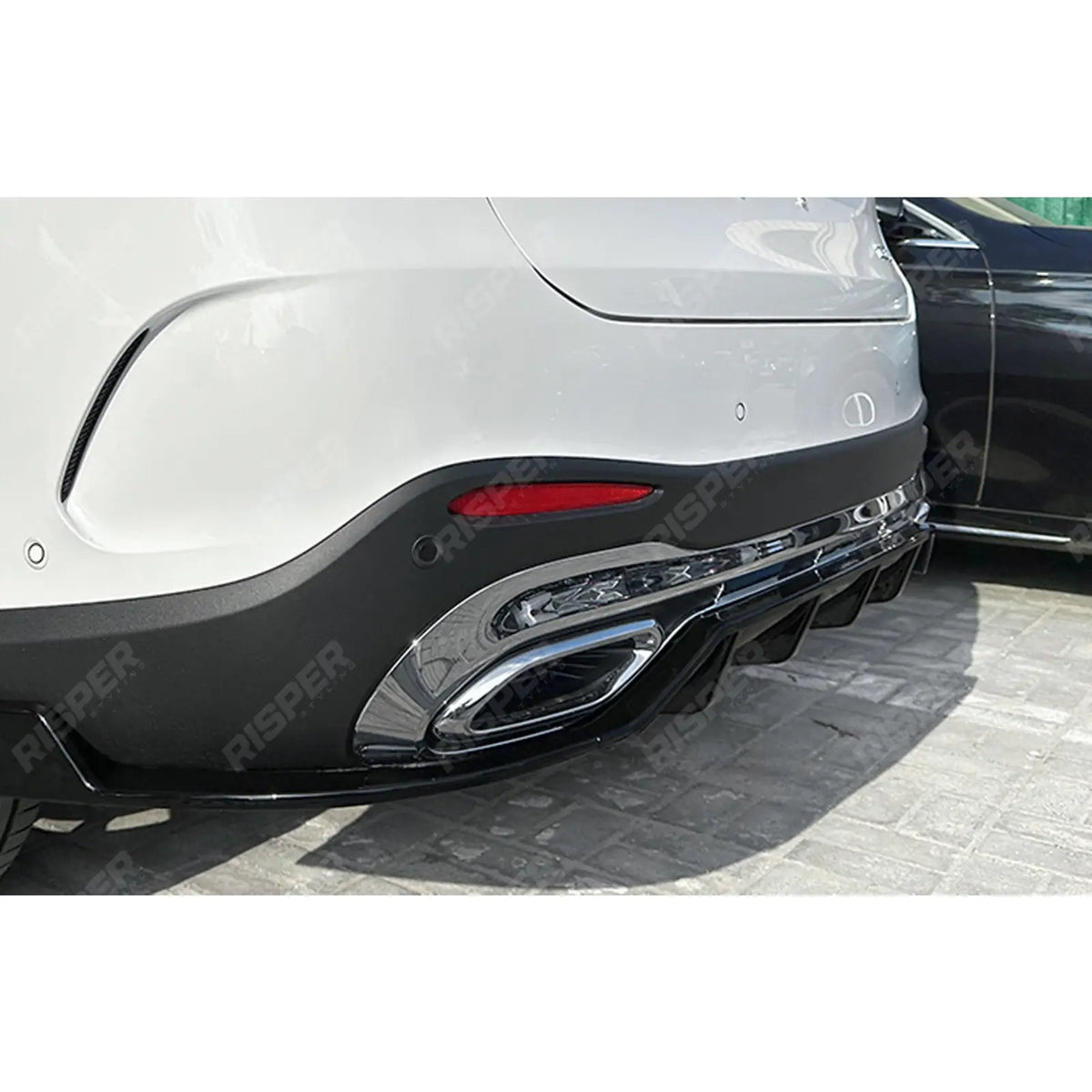 Rear Diffuser in Gloss Black For Mercedes GLC X254 2023 on