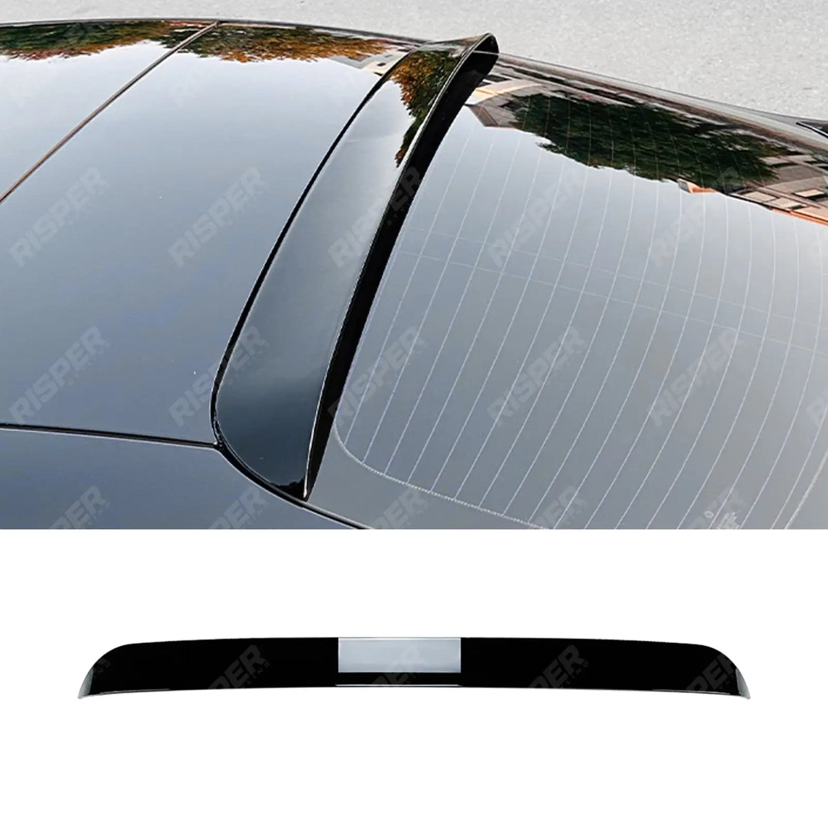 Rear Roof Spoiler in Gloss For Mercedes E Class Saloon W214 2024 On