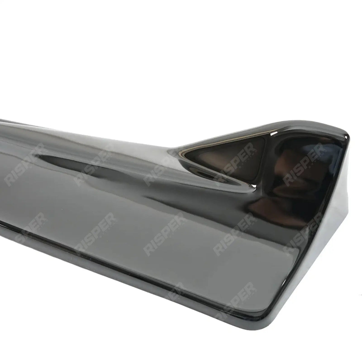 Rear Side Splitters in Gloss Black For Mercedes Cla45 C118 2019-2023