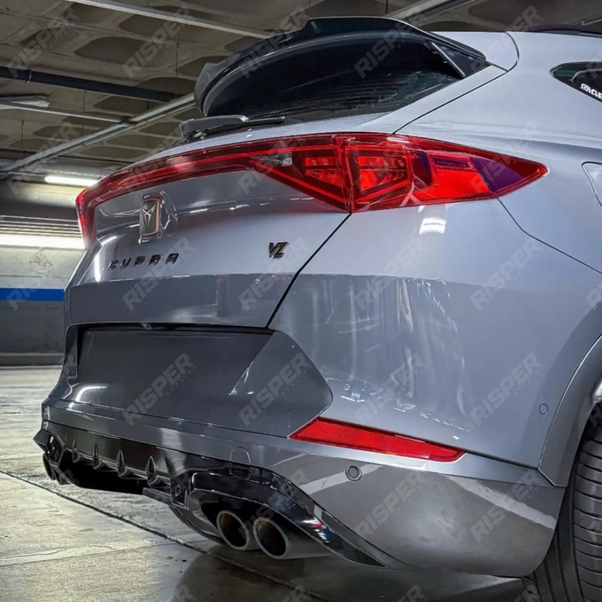 Rear Spoiler Cap In Gloss Black For Cupra Formentor 2020 On