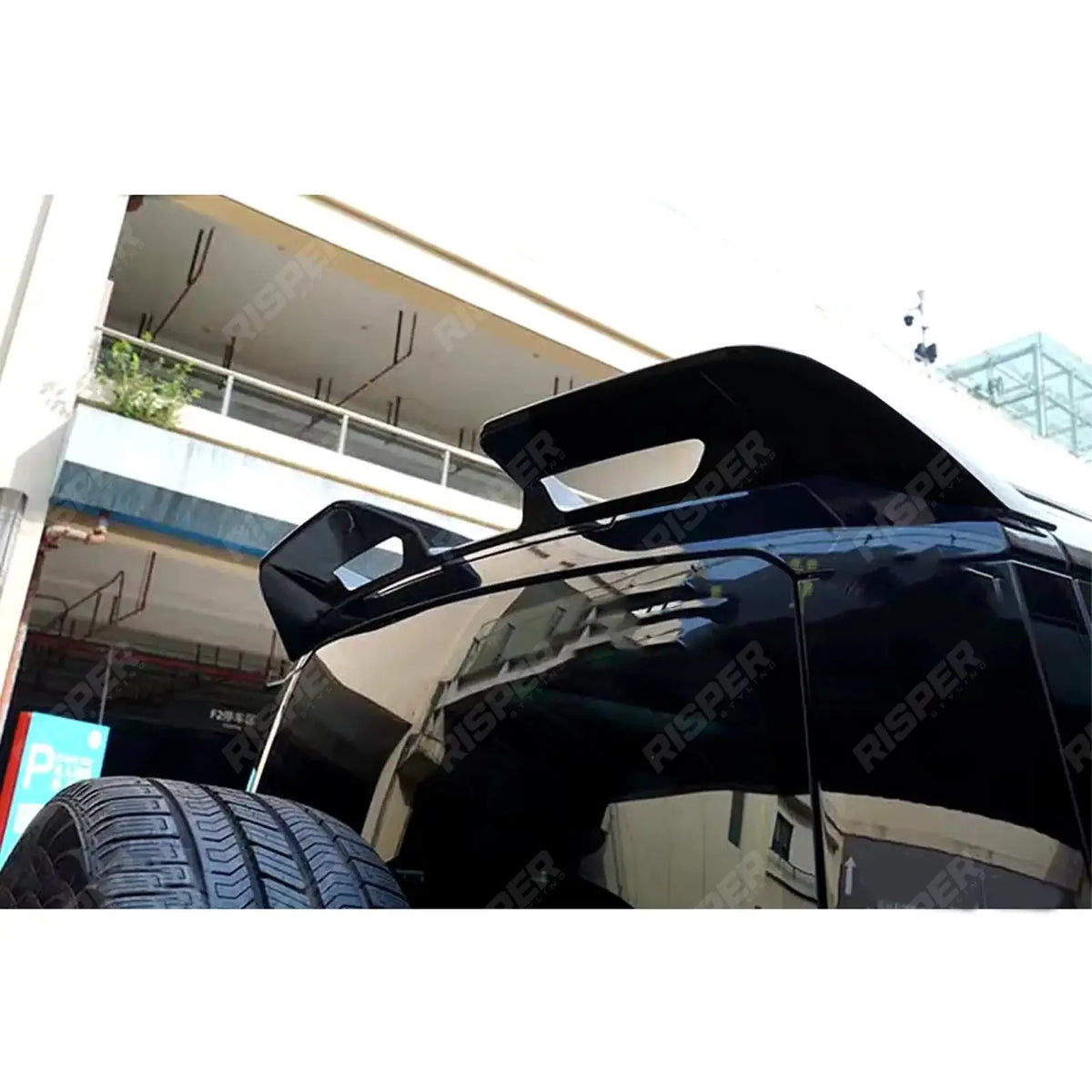 Rear Spoiler V.3 - Gloss Black For Landrover Defender L663 2020 ON