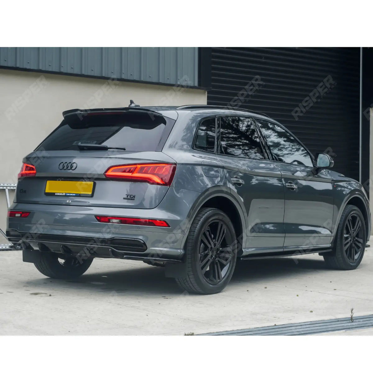 Rear Valance For Audi SQ5 MK2 2017-2020 - Rear Valance / Audi Q5 S-Line MK2 2017-2020