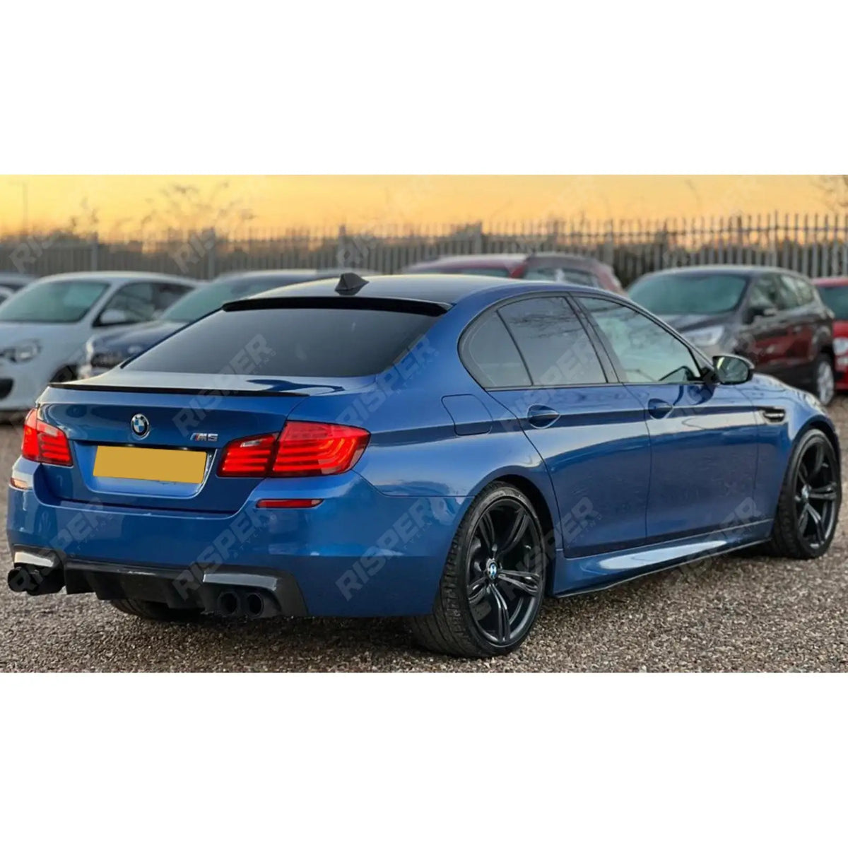 Rear Window Upper Spoiler Gloss Black For BMW 5 Series F10 G30 2010+