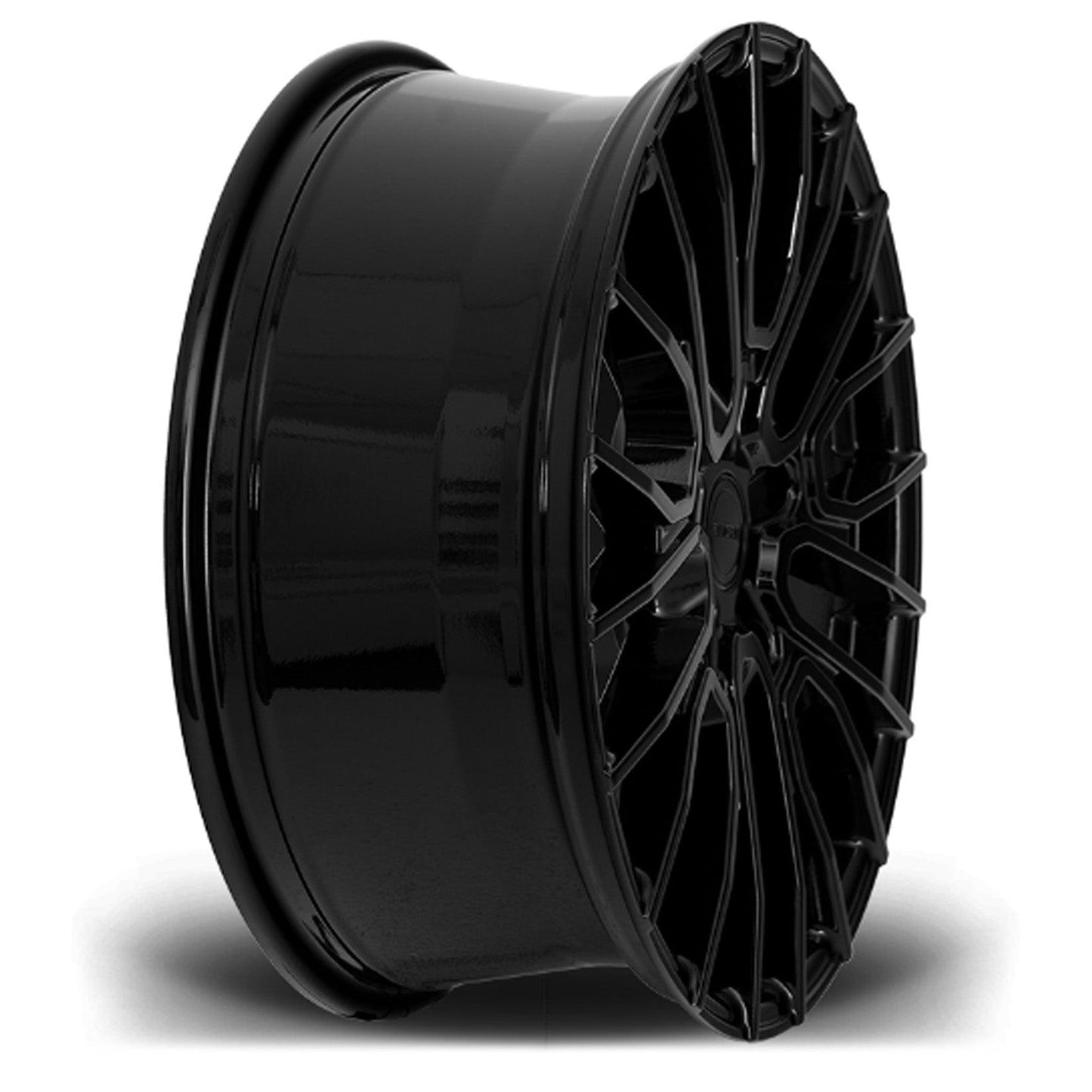 Riviera Rtz 20x8 5x160 50 65.1 Alloy In Gloss Black “ Qty 1 - TMC Motorsport