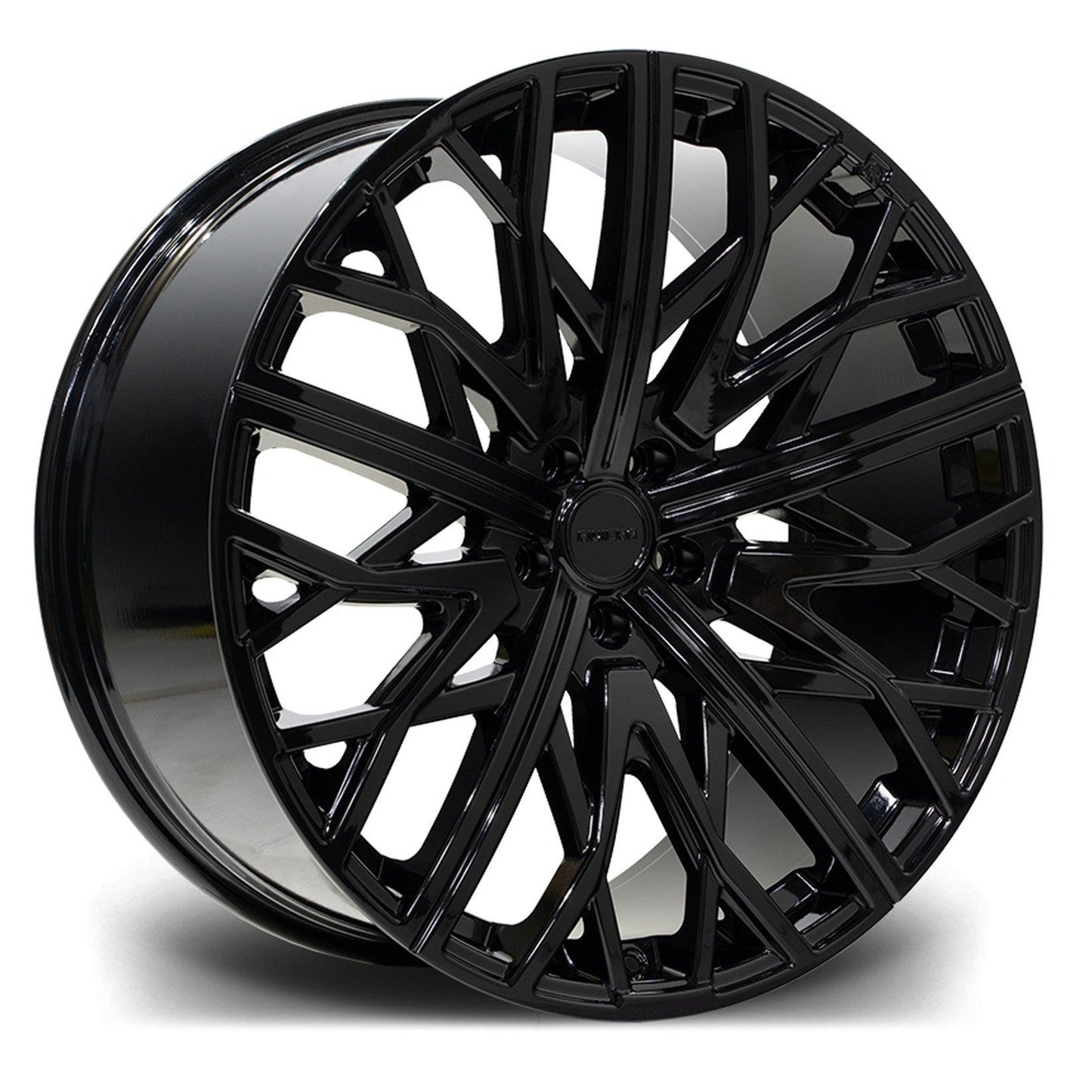 Riviera Rv131 Gloss Black 22 Inch Alloys “ 5x112 - TMC Motorsport