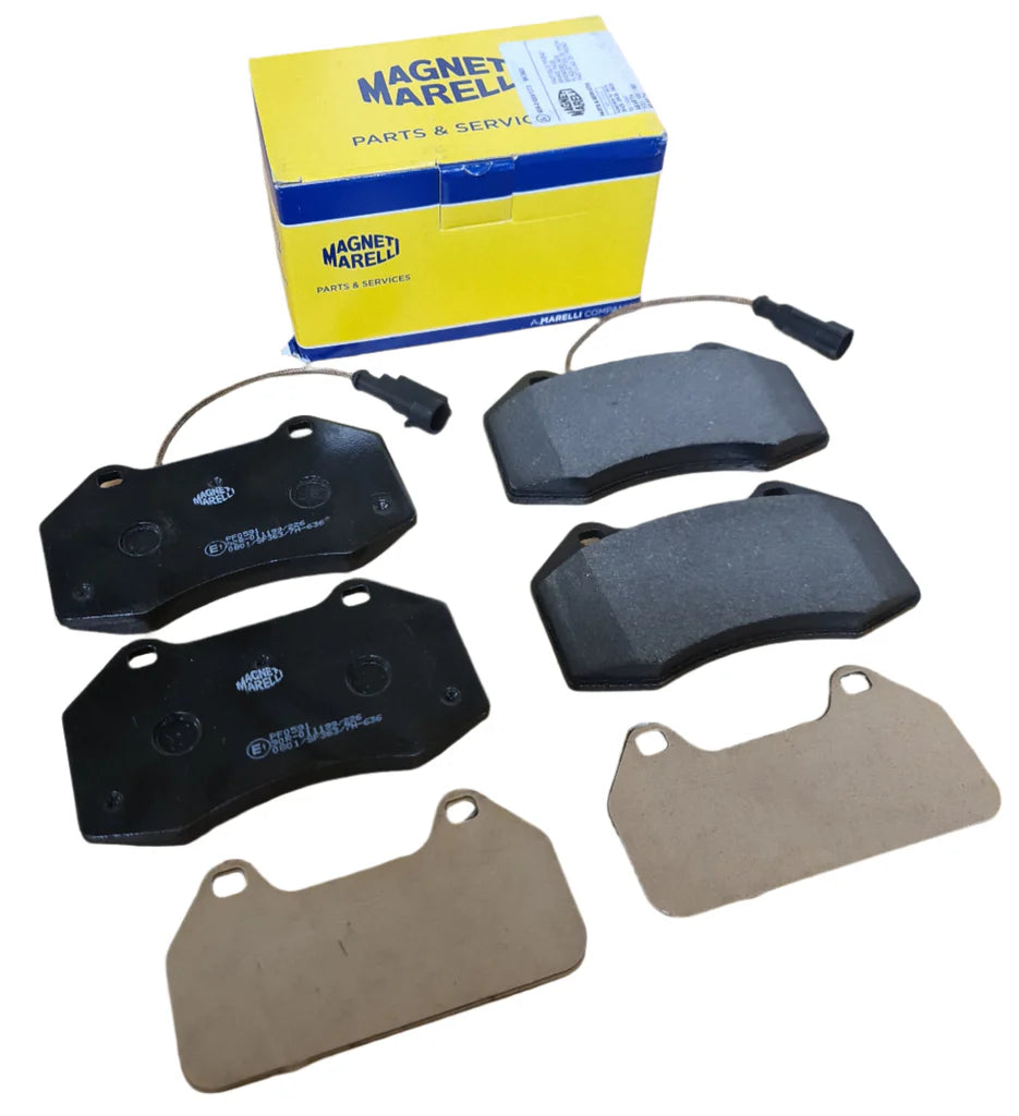 Abarth Brake Pads, Front (Floating - Brembo 4 Pot Caliper) - 500 Abarth 2016> Competizione - TMC Motorsport