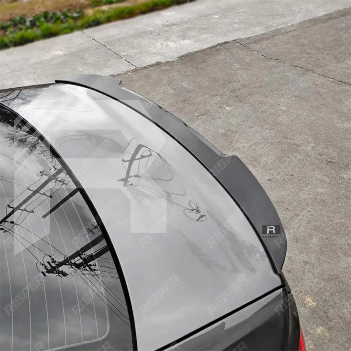RS3 Style Gloss Black Rear Spoiler For Audi A3 8Y Saloon 2021+