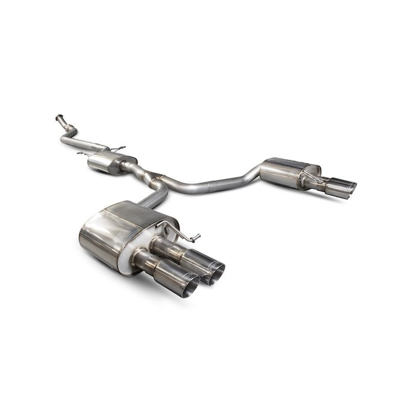 Scorpion Exhausts - Audi A5 B8 2.0 TFSI 2012 To 2016 Resonated Cat-Back System SAU073 - TMC Motorsport