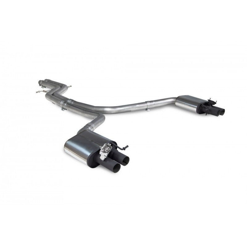 Scorpion Exhausts - Audi RS7 C7 4.0 TFSI Biturbo Quattro 2014 - 2018 Non Resonated Half System SAUS087 - TMC Motorsport