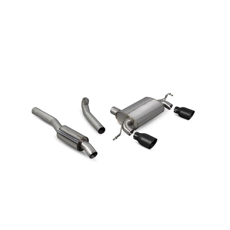 Scorpion Exhausts - Audi TT Mk1 1.8T Quattro 180 & 225 Bhp 1998 To 2006 Resonated Cat-Back System SAU040C - TMC Motorsport