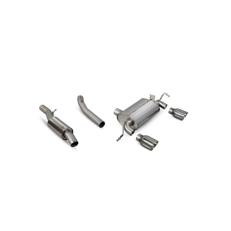 Scorpion Exhausts - Audi TT Mk1 Quattro 3.2 V6 1999 To 2006 Resonated Cat-Back System SAU042 - TMC Motorsport