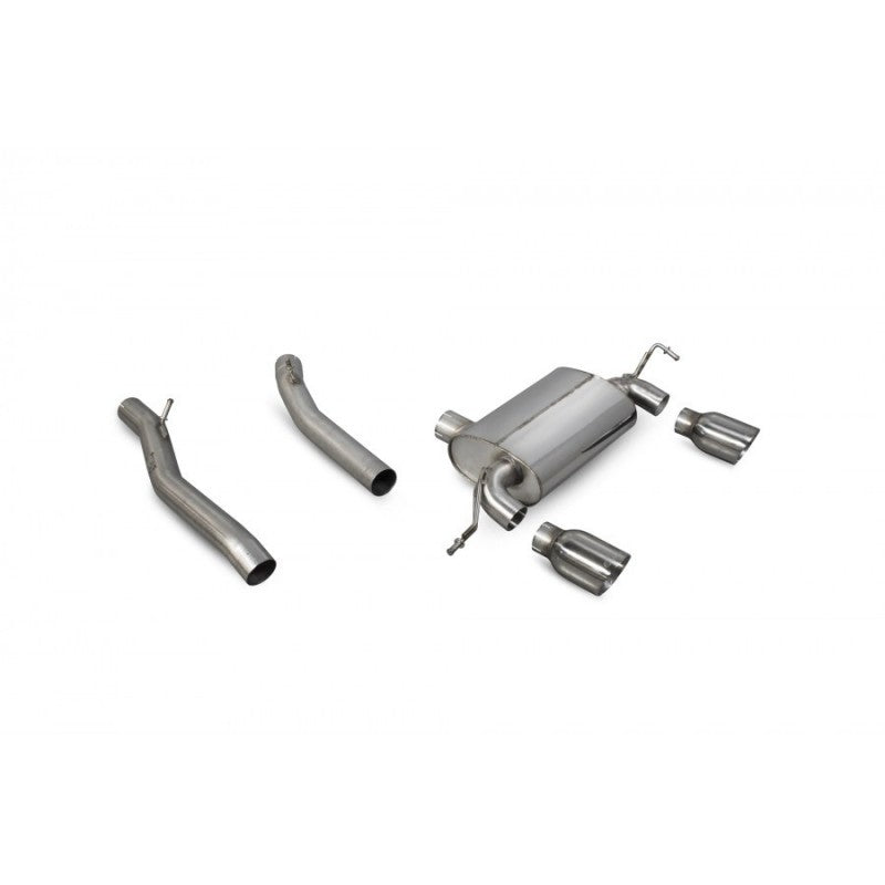 Scorpion Exhausts - Audi TT Mk1 Quattro Sport 240PS 1.8T 1999 To 2006 Non Resonated Cat-Back System SAUS057 - TMC Motorsport