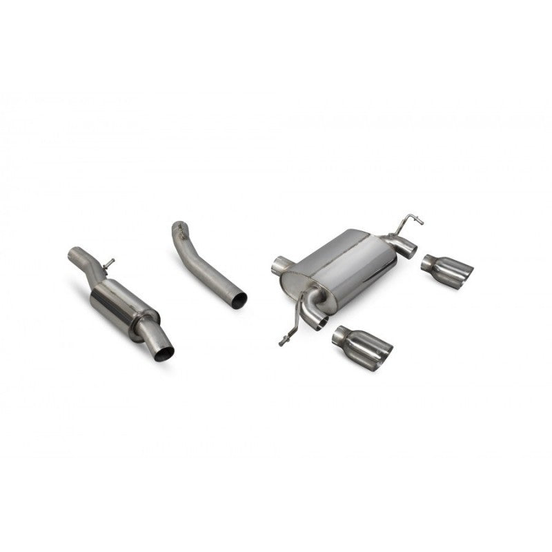 Scorpion Exhausts - Audi TT Mk1 Quattro Sport 240PS 1.8T 1999 To 2006 Resonated Cat-Back System SAU057 - TMC Motorsport
