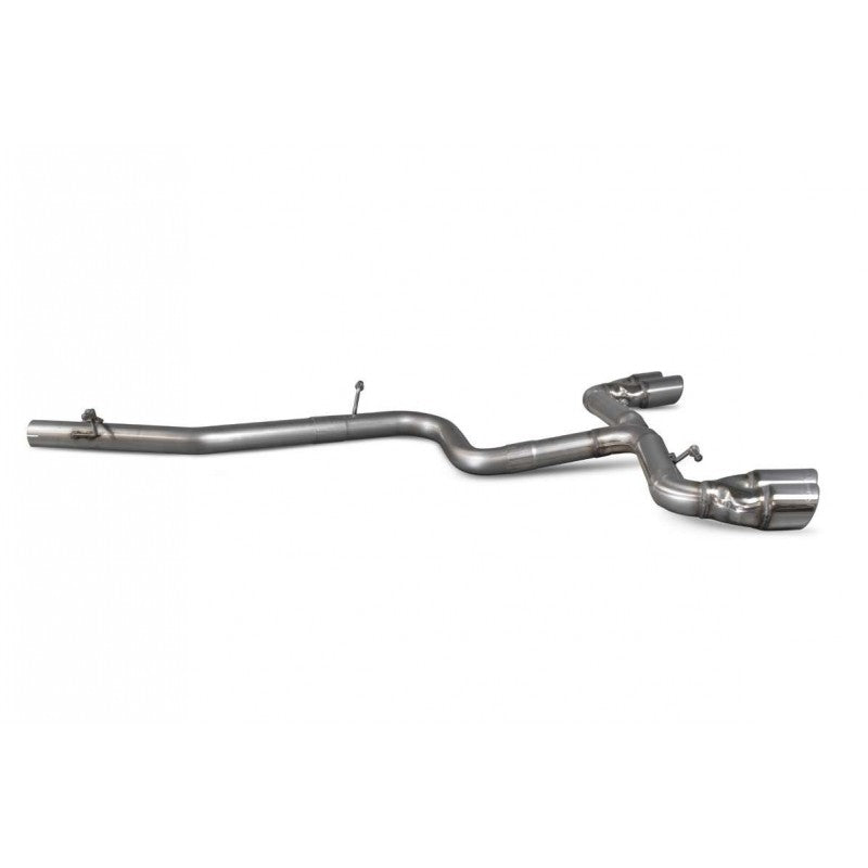 Scorpion Exhausts - Audi TT Mk2 2.0 Tdi Quattro (Not Cabriolet) 2009 To 2014 Cat-Back System SAU025M - TMC Motorsport
