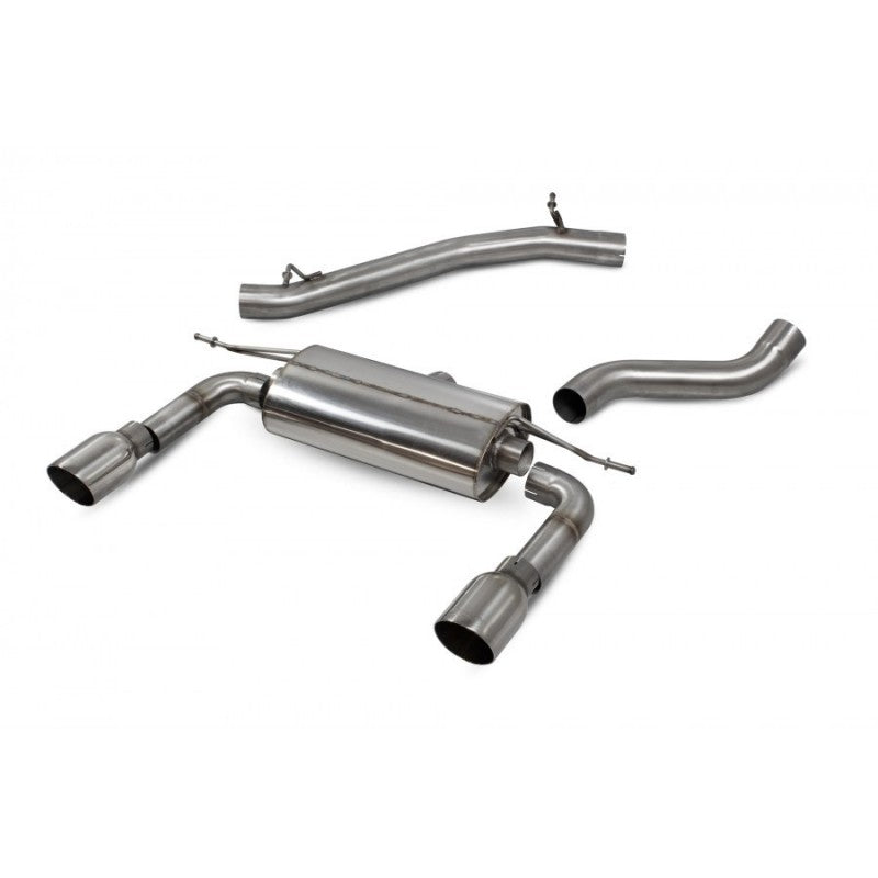 Scorpion Exhausts - Audi TT MK3 2.0 TFSi Quattro Non GPF Model 2014 To 2018 Non-Resonated Cat-Back System With No Valves SAUS086 - TMC Motorsport