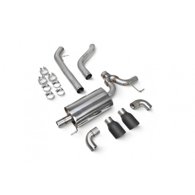 Scorpion Exhausts - BMW 220i G42 GPF Back System With Black Ceramic Daytona Trims SBM092C - TMC Motorsport
